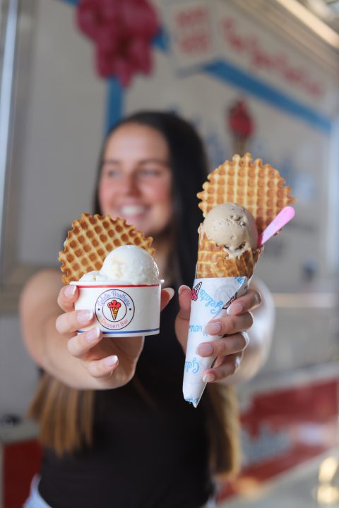 Gelato and coffee from Gelato Brothers