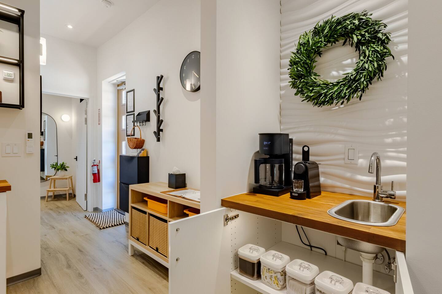 A look around Barndo 3A · South one-bedroom, one of the one-bedroom barndominium suite stays guests book for a farm weekend in the Tennessee foothills near the Smokies.