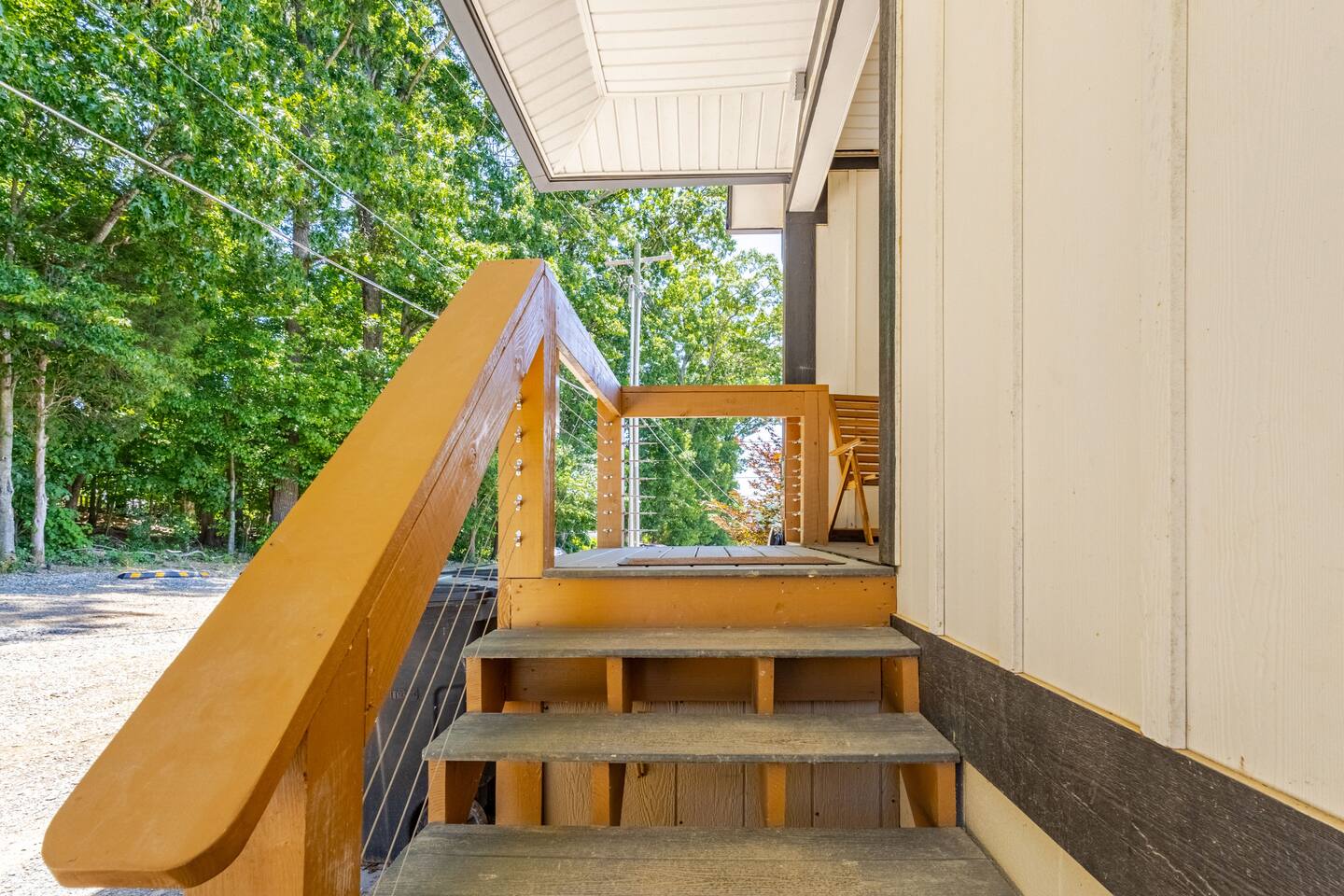 Inside Barndo 3B, a three-bedroom barndominium at Cedar Pond Farms — our fluffy Highland cow farm just outside the Smoky Mountains.