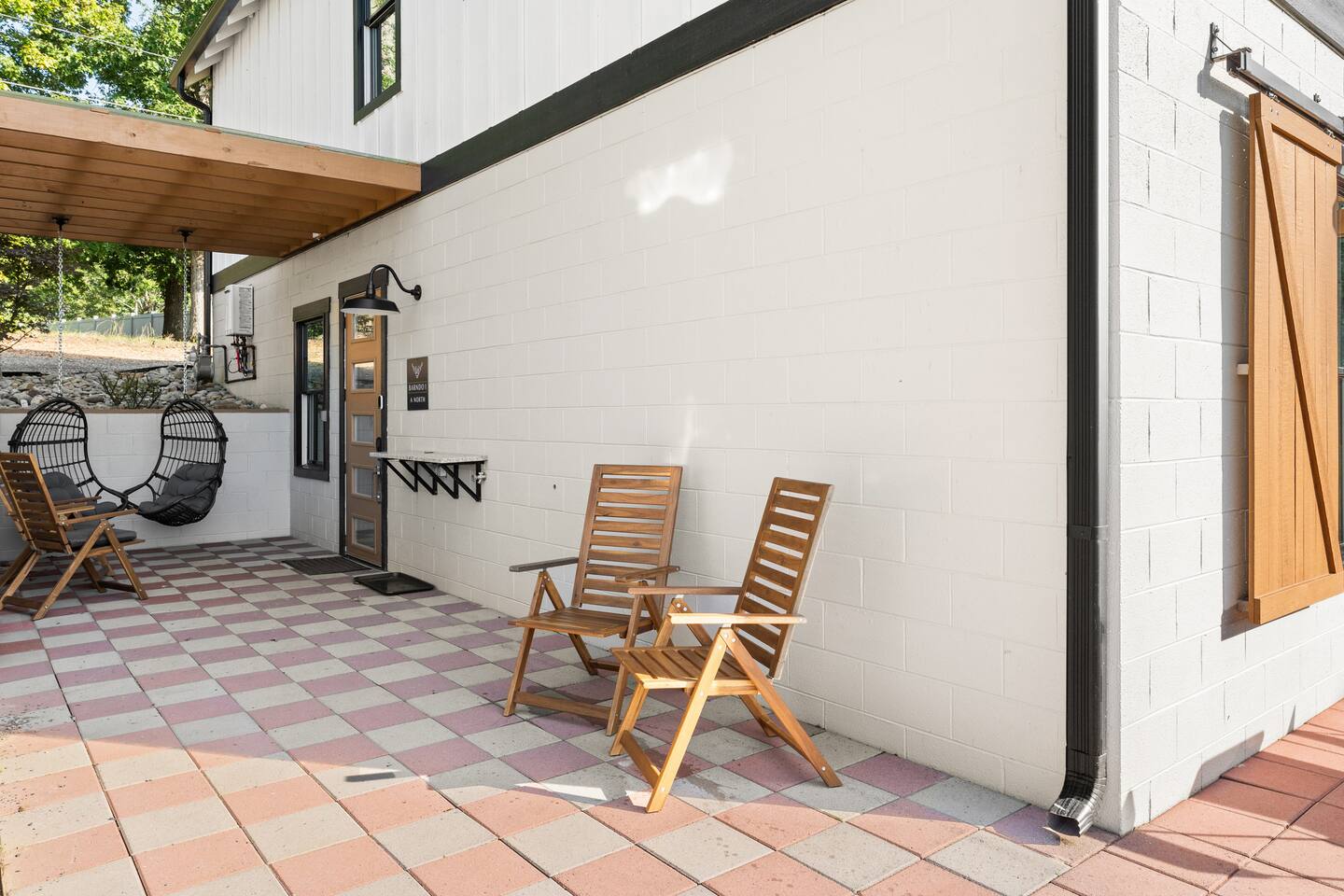 A look around Fairland Ridge · Barndos 1, 2 & 3, one of the whole-barndominium rental stays guests book for a farm weekend in the Tennessee foothills near the Smokies.